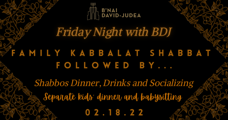 Banner Image for Young Family KabbShabb & Dinner